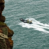 Powerboat at St Bees